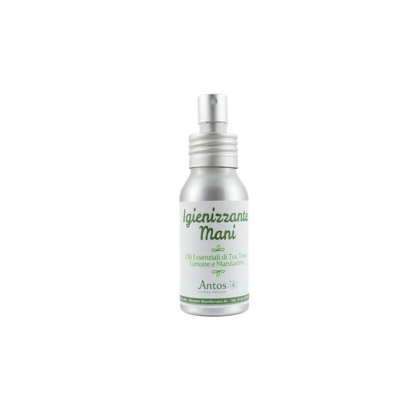 Désinfectant pour les mains avec de l'Arbre à Thé Antos Cosmetici La Désinfection Des Mains   Disponible sur Yumibio.com
