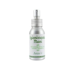 Désinfectant pour les mains avec de l'Arbre à Thé Antos Cosmetici La Désinfection Des Mains   Disponible sur Yumibio.com