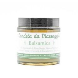 Massage candle Balsamic Antos Cosmetici Oils and Butters  Available on Yumibio.com