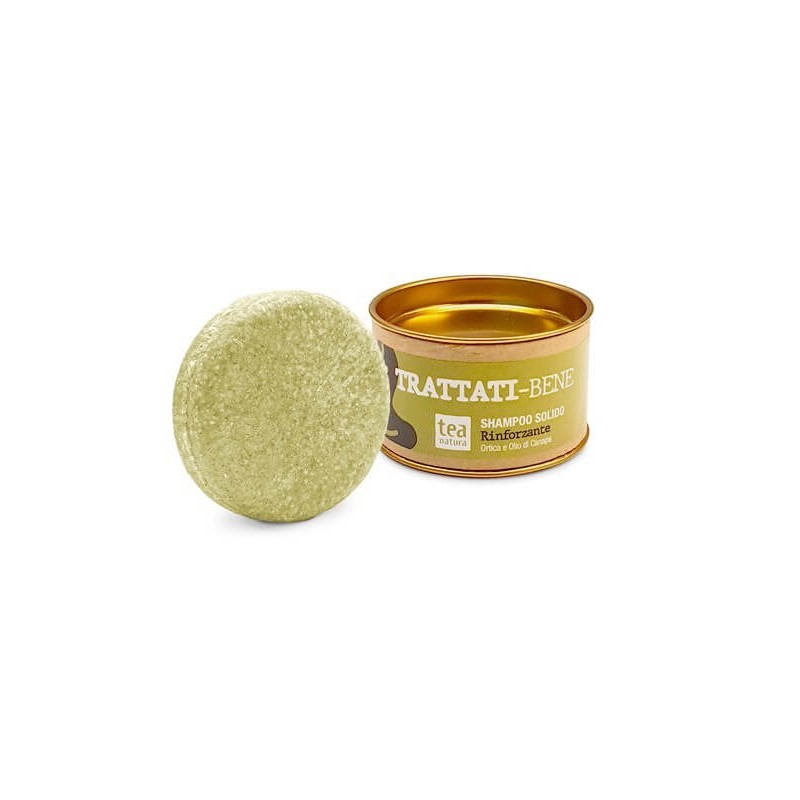 Shampooing Solide Renforcé Bien Traité Tea Natura Shampooing Solide   Disponible sur Yumibio.com