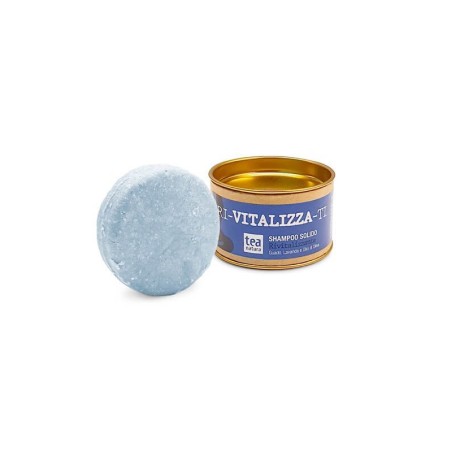 Revitalizing solid Shampoo re-vitalizza-Ti Tea Natura Shampoo Solid  Available on Yumibio.com