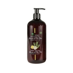Savon liquide citron et arbre à thé Naturaequa Savon   Disponible sur Yumibio.com
