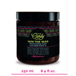 Moisturizing mask and leave-in curly hair-Win the War Gentleaf Hair  Available on Yumibio.com