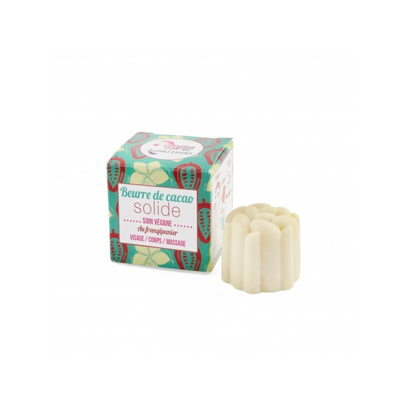 Beurre de cacao solide - Frangipane Lamazuna Les huiles et Beurres   Disponible sur Yumibio.com