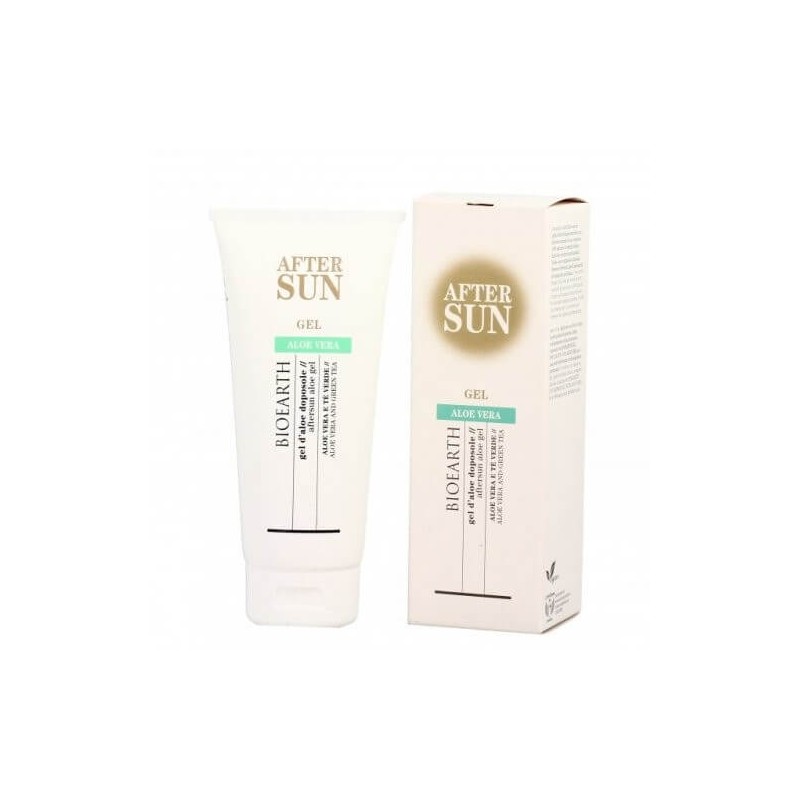 Gel Après-Semelle Aloe Vera - Gel après-Soleil Bioearth Après-Soleil bio   Disponible sur Yumibio.com