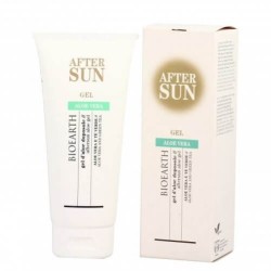 Aloe Vera Aftersole Gel - after Sun Gel Bioearth Organic After Sun  Available on Yumibio.com