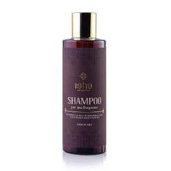 Shampooing usage fréquent Amla, Ashwagandha et Tulsi Isha Dermatite   Disponible sur Yumibio.com