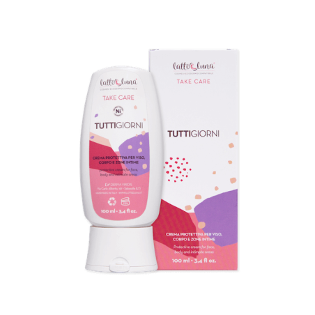 Crème protectrice Visage, Corps et zones intimes Alldays Latte e Luna La Couche-Évolution   Disponible sur Yumibio.com