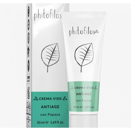 Anti-Aging Face Cream with Papaya Phitofilos Moisturizing  Available on Yumibio.com