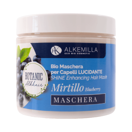 Alkemilla  Maschera Capelli Lucidante al Mirtillo  Maschere