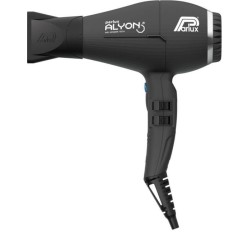 Phon Asciugacapelli Professionale - Parlux Alyon Nero Opaco  Spazzole e Phon