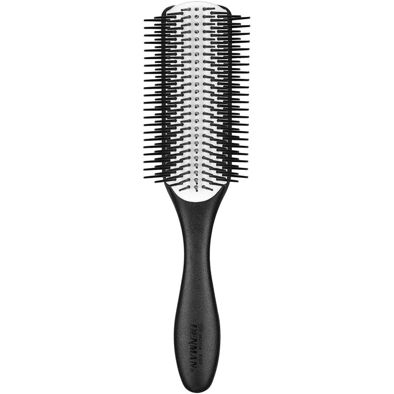 Denman  Spazzola Denman D4 Nera con 9 file di dentini  Spazzole e Phon