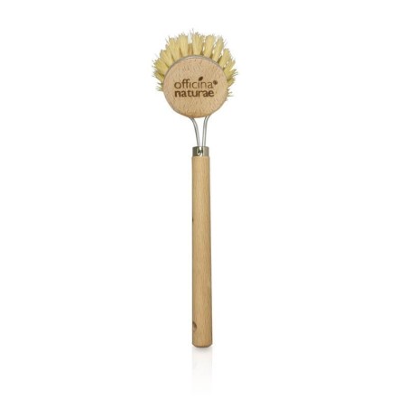 Dish brush with handle Officina Naturae Accessories  Available on Yumibio.com