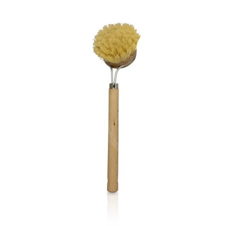 Dish brush with handle Officina Naturae Accessories  Available on Yumibio.com