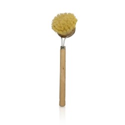 Dish brush with handle Officina Naturae Accessories  Available on Yumibio.com