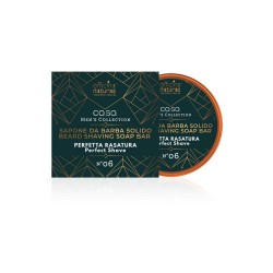 Solid Shaving soap No. 06 Officina Naturae Shaving and Styling Beard  Available on Yumibio.com
