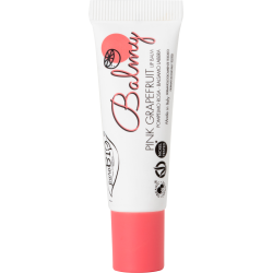 Balmy-colored and Moisturizing Lip Balm 02-Pink Grapefruit Purobio Lips  Available on Yumibio.com