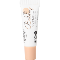 Balmy-Moisturizing Lip Balm 04-Coconut Purobio Lips  Available on Yumibio.com