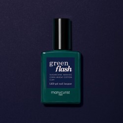 Vernis à Ongles Semi-Permanent Dark Night - Green Flash Manucurist Vernis à ongles semi-permanents   Disponible sur Yumibio.com