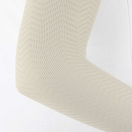 Solidea- Leggings Anticellulite  Maniche al Polso Micromassaggianti Anticellulite Champagne - Taglia XL  Leggins Anticellulite