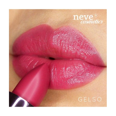 Rouge à lèvres Fuchsia Froid - Mûrier Neve Cosmetics Rossetti   Disponible sur Yumibio.com