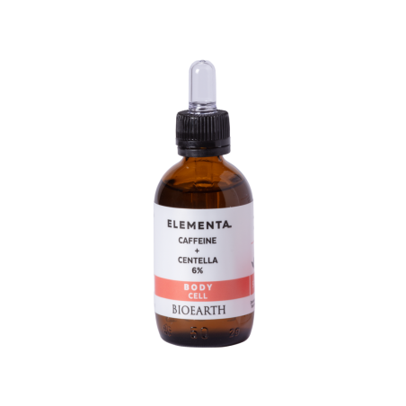 Concentré drainant pour le corps - Caféine + Centella 6 % Bioearth Anti-Cellulite Bio   Disponible sur Yumibio.com