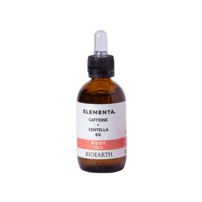 Draining concentrate for the body-Caffeine + Centella 6 % Bioearth Anti-Cellulite Bio  Available on Yumibio.com