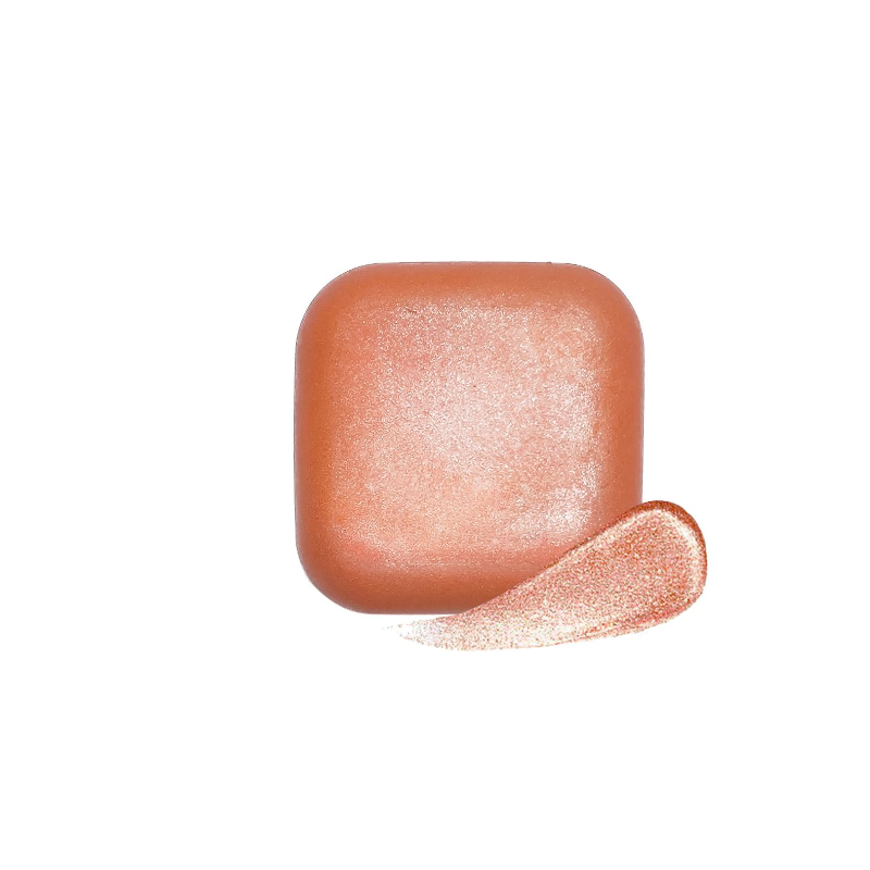 SensoNaturale  Olio Solido Corpo Illuminante - Peach Gold  Cosmetici solidi per il corpo