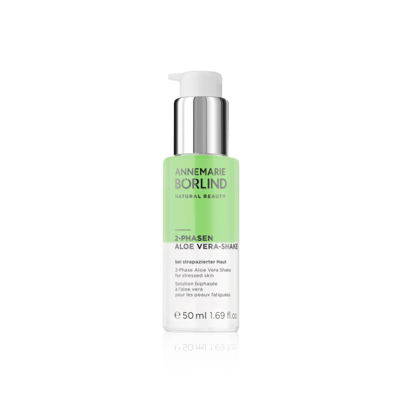 2-Phase Aloe Vera Shake-Soothing Face Serum Annemarie Borlind Sera  Available on Yumibio.com