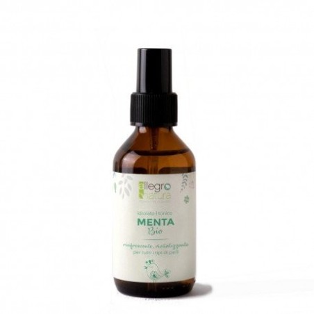 Herbal Mint Organic for oily Skin and Accaldate Allegro Natura Idrolati  Available on Yumibio.com