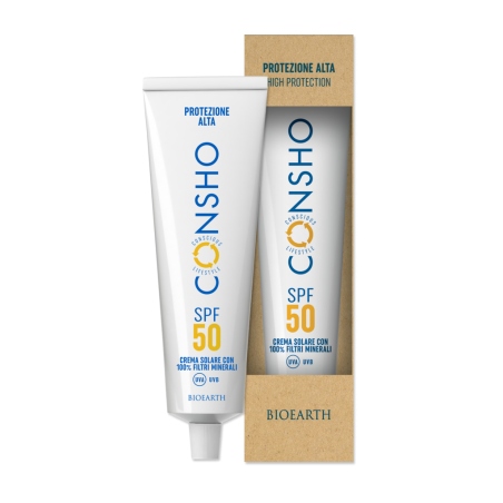 CONSHO Sunscreen SPF 50 Bioearth Organic Sun Screen  Available on Yumibio.com