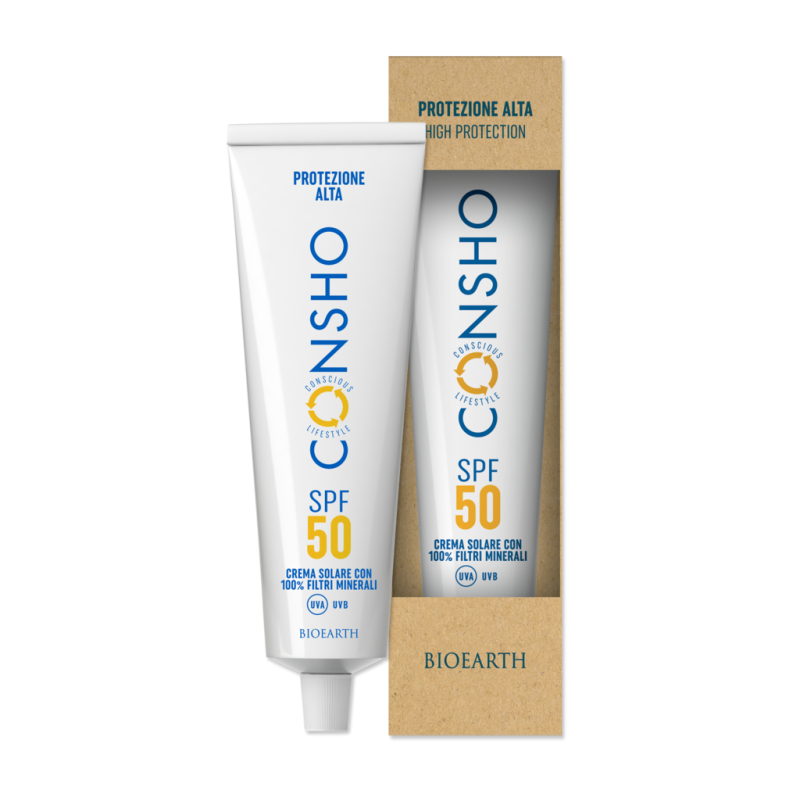 CONSHO Sunscreen SPF 50 Bioearth Organic Sun Screen  Available on Yumibio.com