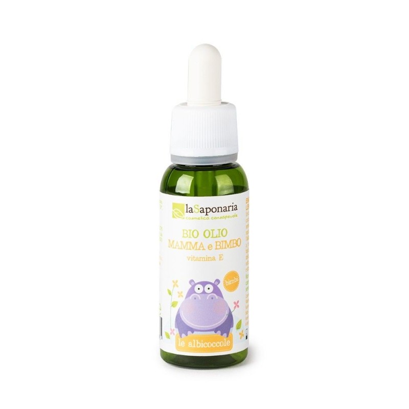 Bio Oil for Mother and Child La Saponaria Oils body  Available on Yumibio.com