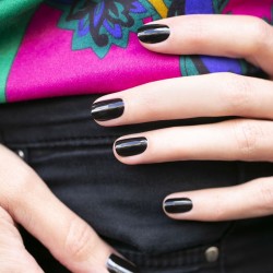 Licorice Semi-Permanent Nail Polish-Green Flash Manucurist Semi-permanent nail polishes  Available on Yumibio.com
