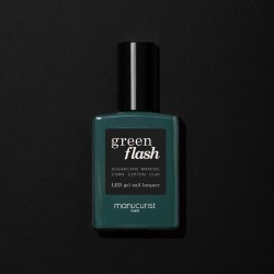 Vernis à Ongles Semi-Permanent Réglisse - Green Flash Manucurist Vernis à ongles semi-permanents   Disponible sur Yumibio.com