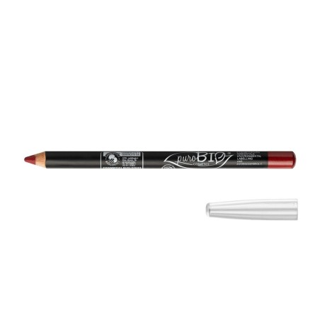 Crayon à Lèvres 52 - Rouge Pompéien Purobio Crayons   Disponible sur Yumibio.com