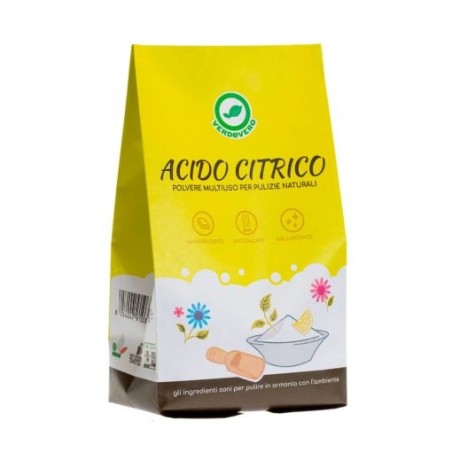D'acide citrique 1 kg Verdevero Anti-calcaire   Disponible sur Yumibio.com
