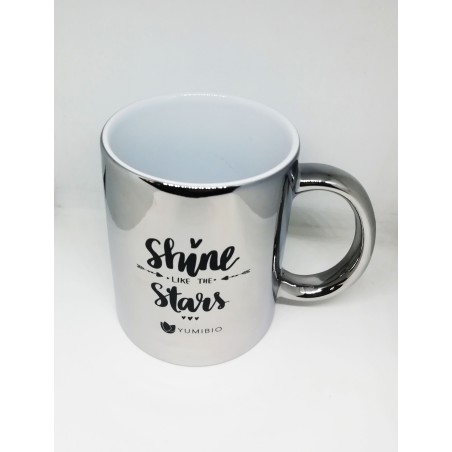 Mug en céramique - Argent Yumibio Gadget La maison   Disponible sur Yumibio.com
