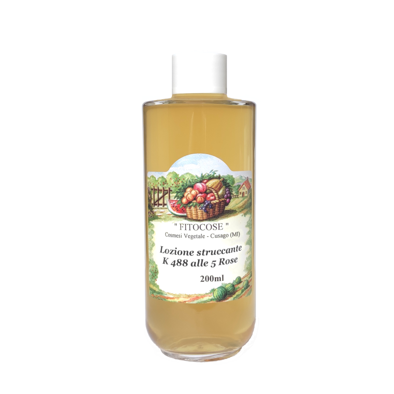 K488 5 Rose Cleansing Lotion Fitocose Makeup removers  Available on Yumibio.com