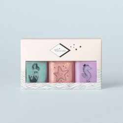Box of 3 Nail Polishes - Bonnie Stella Janis Manucurist Tricks for children  Available on Yumibio.com