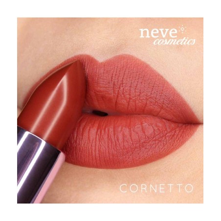 Brown Lipstick - SUGAR Matte Croissant Neve Cosmetics Rossetti  Available on Yumibio.com