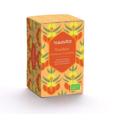 Filter infusion-Orange and cinnamon Neavita Tea and herbal Teas  Available on Yumibio.com