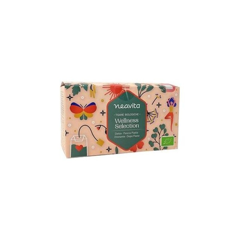 Herbal Tea-Wellness Selection Neavita Tea and herbal Teas  Available on Yumibio.com