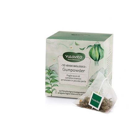 Filterscrigno - Thé Vert Poudre à Canon Neavita Thé et Tisanes   Disponible sur Yumibio.com