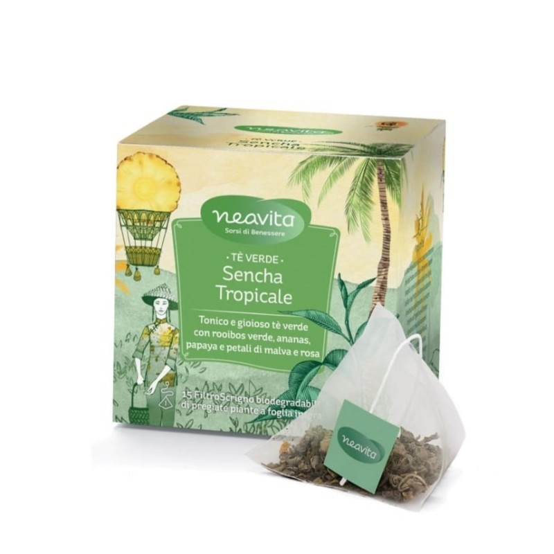 Neavita  FiltroScrigno - Sencha Tropicale  Tè e Tisane
