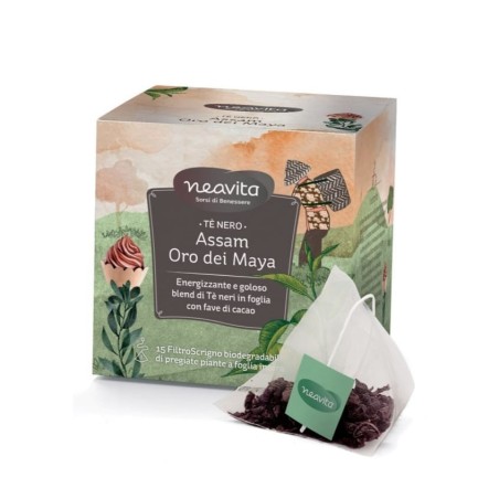 Filterscrigno - Or Assam de Maya Neavita Thé et Tisanes   Disponible sur Yumibio.com