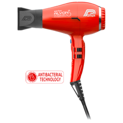 Professional Hair Dryer - Parlux Alyon Red Antibacterial Parlux Brushes and Combs  Available on Yumibio.com