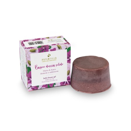 Moisturizing and softening solid shower bath Potentilla Bathroom and shower  Available on Yumibio.com