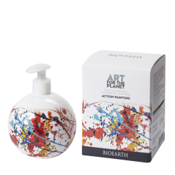 Bioearth  Doccia Shampoo Hamamelis ed Avena - Action Painting  Bagnoschiuma Bio