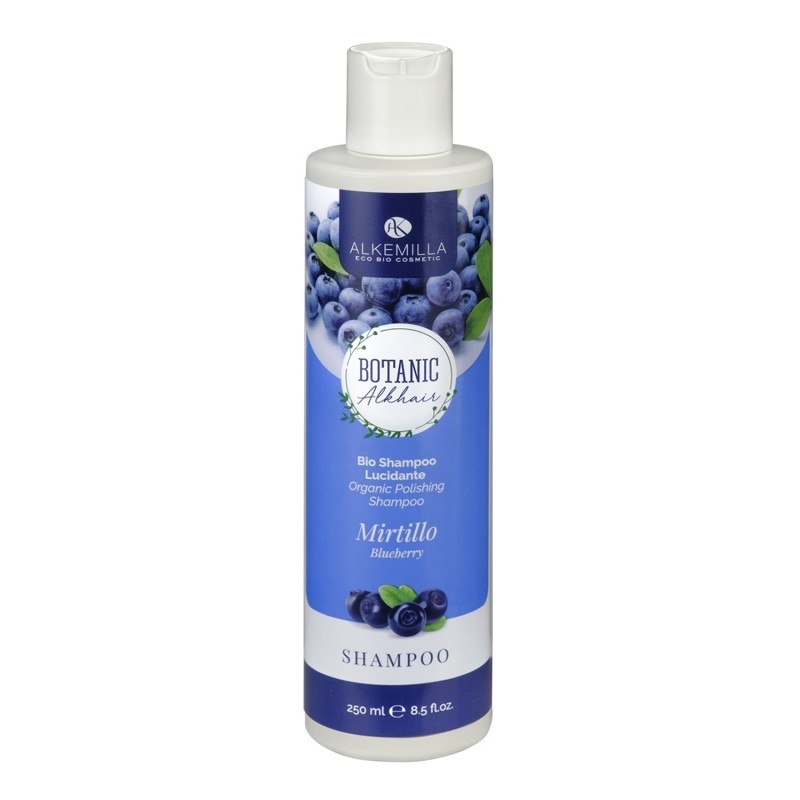 Alkemilla  Shampoo Lucidante al Mirtillo  Shampoo Capelli Crespi
